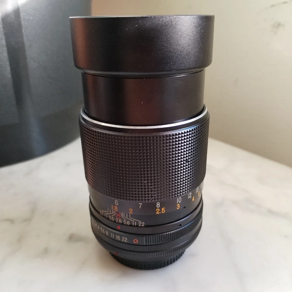 Kenlock Automatic 135mm f/2.8 Telephoto Lens 58mm Japan Vintage Manual Focus